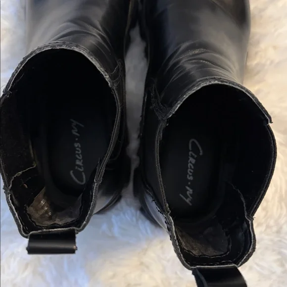 Black Chunky Circus NY by Sam Edelman Boots - Picture 4 of 7